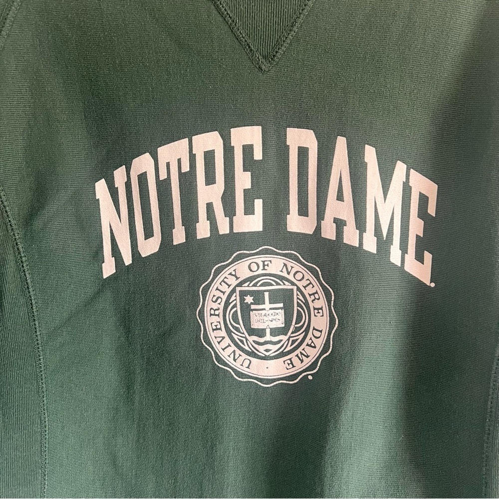Vintage Notre Dame Sweatshirt Women’s Large - Picture 2 of 4